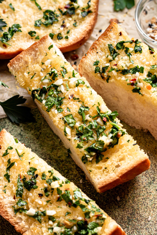 The BEST Vegan Garlic Butter